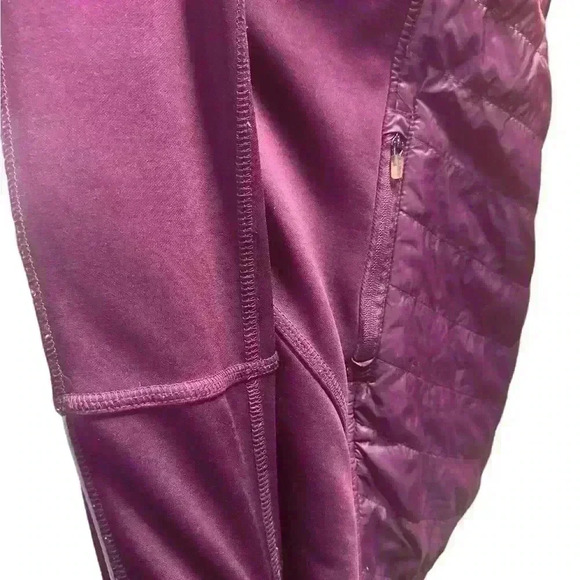 Women’s Champion Duo Dry Venture Warm Maroon quilted pullover size M - Picture 6 of 12